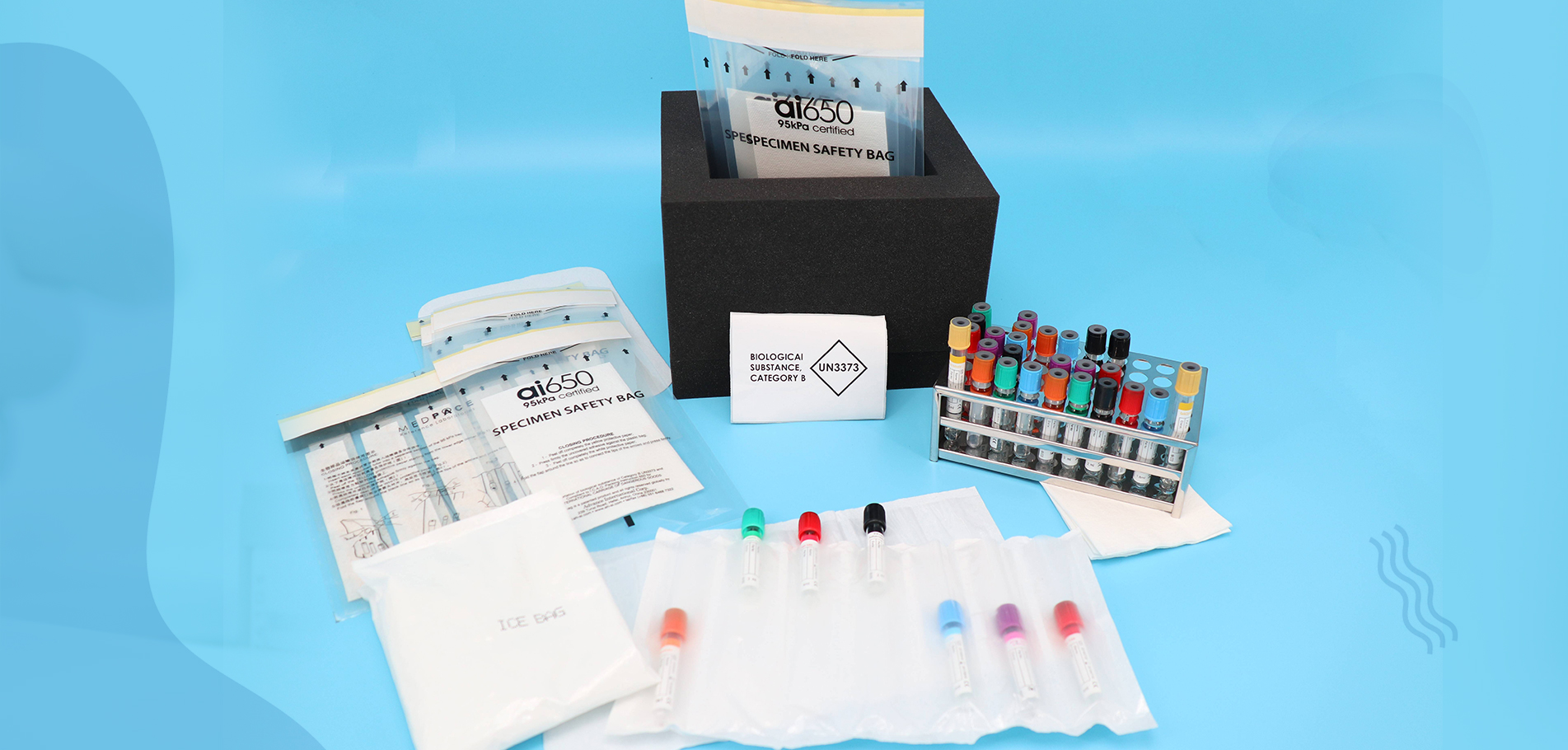 95kPa blood specimen bag